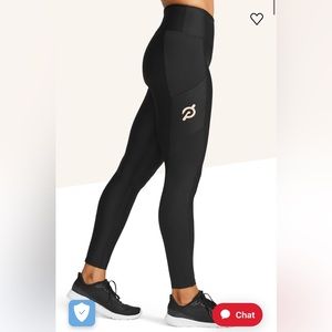 Peloton High Waisted Ribbed Pocket Legging - S